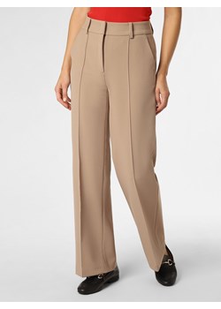 Cambio Spodnie Kobiety beżowy jednolity ze sklepu vangraaf w kategorii Spodnie damskie - zdjęcie 162708207