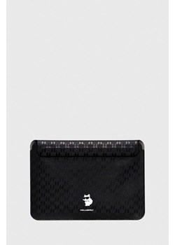 Karl Lagerfeld pokrowiec na laptopa kolor czarny ze sklepu ANSWEAR.com w kategorii Etui - zdjęcie 162708929