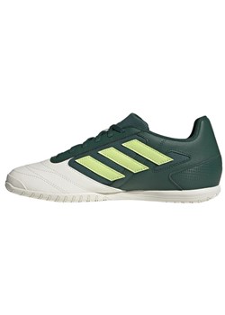 Buty piłkarskie adidas Super Sala 2 In M IE1551 zielone zielone ze sklepu ButyModne.pl w kategorii Buty sportowe męskie - zdjęcie 162710367