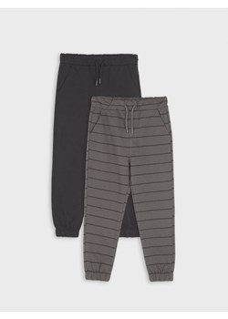 Sinsay - Spodnie dresowe jogger 2 pack - czarny ze sklepu Sinsay w kategorii Spodnie chłopięce - zdjęcie 162716538