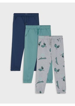 Sinsay - Spodnie dresowe jogger 3 pack - wielobarwny ze sklepu Sinsay w kategorii Spodnie chłopięce - zdjęcie 162716539