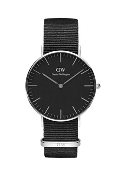Daniel Wellington zegarek Classic 40 męski kolor czarny ze sklepu ANSWEAR.com w kategorii Zegarki - zdjęcie 162720725