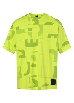 BOSS Green T-shirt męski Mężczyźni Bawełna cytrynowy nadruk ze sklepu vangraaf w kategorii T-shirty męskie - zdjęcie 162726086