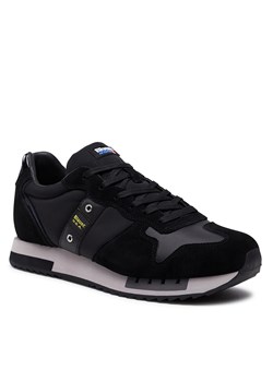Sneakersy Blauer F3QUEENS01/TAS Black/Black BBK ze sklepu eobuwie.pl w kategorii Buty sportowe męskie - zdjęcie 162730865