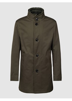 Płaszcz ze stójką model ‘Finlay’ ze sklepu Peek&Cloppenburg  w kategorii Płaszcze męskie - zdjęcie 162735285