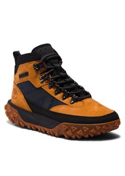 Timberland Sneakersy Gs Motion 6 Mid F/L Wp TB0A67JC2311 Brązowy ze sklepu MODIVO w kategorii Buty zimowe męskie - zdjęcie 162737206