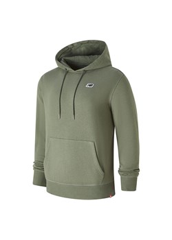 Bluza New Balance MT23602DON - zielona ze sklepu streetstyle24.pl w kategorii Bluzy męskie - zdjęcie 162742608