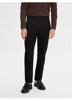 Selected Homme Chinosy 16090139 Czarny Slim Fit ze sklepu MODIVO w kategorii Spodnie męskie - zdjęcie 162745236
