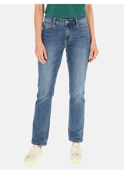 Niebieskie spodnie jeansowe z przetarciami Red Button Kate ze sklepu Eye For Fashion w kategorii Jeansy damskie - zdjęcie 162746075