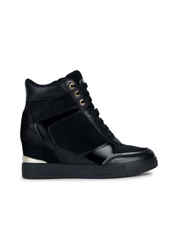 Geox sneakersy skórzane D MAURICA B kolor czarny D35PRB 02285 C9999 ze sklepu ANSWEAR.com w kategorii Buty sportowe damskie - zdjęcie 162747159