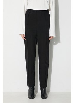 1017 ALYX 9SM spodnie kolor czarny proste high waist ze sklepu PRM w kategorii Spodnie męskie - zdjęcie 162750885