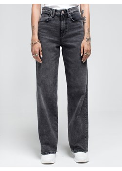 Spodnie jeans damskie wide ciemnoszare Atrea 899 ze sklepu Big Star w kategorii Jeansy damskie - zdjęcie 162751918