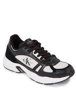 Sneakersy Calvin Klein Jeans Retro Tennis Laceup Coui YM0YM00793 Black/Creamy White 00W ze sklepu eobuwie.pl w kategorii Buty sportowe męskie - zdjęcie 162757749