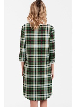 Koszula nocna damska z rękawem 3/4 Asama, Kolor zielony-wzór, Rozmiar S, Italian Fashion ze sklepu Primodo w kategorii Koszule nocne - zdjęcie 162760265