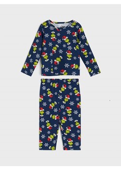 Sinsay - Piżama Grinch - granatowy ze sklepu Sinsay w kategorii Piżamy dziecięce - zdjęcie 162770738