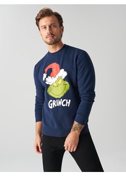 Sinsay - Bluza Grinch - granatowy ze sklepu Sinsay w kategorii Bluzy męskie - zdjęcie 162770827