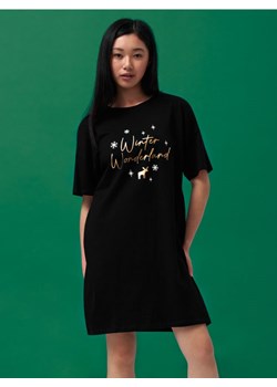 Sinsay - Koszula nocna - czarny ze sklepu Sinsay w kategorii Koszule nocne - zdjęcie 162770855