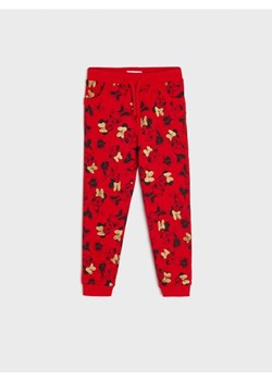 Sinsay - Spodnie dresowe Myszka Minnie - czerwony ze sklepu Sinsay w kategorii Spodnie dziewczęce - zdjęcie 162771478