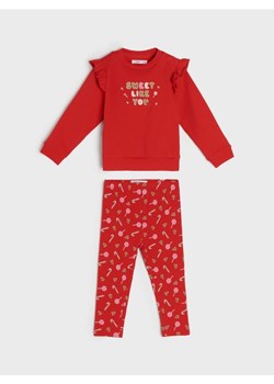 Sinsay - Komplet niemowlęcy - czerwony ze sklepu Sinsay w kategorii Komplety niemowlęce - zdjęcie 162771487