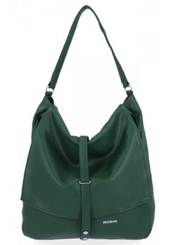 Uniwersalna Torebka Damska Na Co Dzień firmy Bee Bag Butelkowa Zieleń ze sklepu torbs.pl w kategorii Torby Shopper bag - zdjęcie 162774497