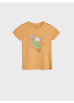 Sinsay - Koszulka z nadrukiem - żółty ze sklepu Sinsay w kategorii T-shirty chłopięce - zdjęcie 162780365