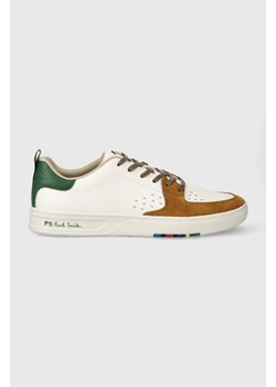 PS Paul Smith sneakersy skórzane Cosmo kolor biały ze sklepu ANSWEAR.com w kategorii Buty sportowe męskie - zdjęcie 162789437