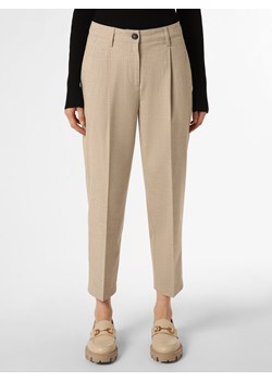 Marc O'Polo Spodnie Kobiety piaskowy wypukły wzór tkaniny ze sklepu vangraaf w kategorii Spodnie damskie - zdjęcie 162792718