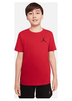 T-shirt dla dużych dzieci (chłopców) Jordan - Czerwony ze sklepu Nike poland w kategorii T-shirty chłopięce - zdjęcie 162795636