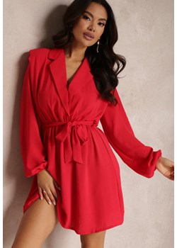 Czerwona Sukienka Bwynvielle ze sklepu Renee odzież w kategorii Sukienki - zdjęcie 162801476