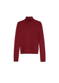 Cropp - Bordowy sweter z golfem - kasztanowy ze sklepu Cropp w kategorii Swetry damskie - zdjęcie 162805375