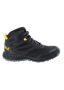 Jack Wolfskin Botki turystyczne &quot;Woodland&quot; w kolorze czarnym ze sklepu Limango Polska w kategorii Buty trekkingowe dziecięce - zdjęcie 162807966