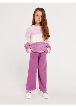 Sinsay - Spodnie wide leg - fioletowy ze sklepu Sinsay w kategorii Spodnie dziewczęce - zdjęcie 162808999