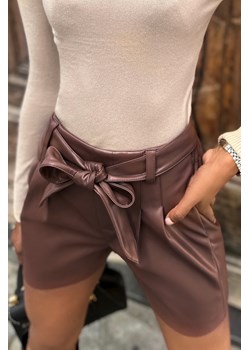 Krótkie spodnie MOROLZA BROWN ze sklepu Ivet Shop w kategorii Szorty - zdjęcie 162810287