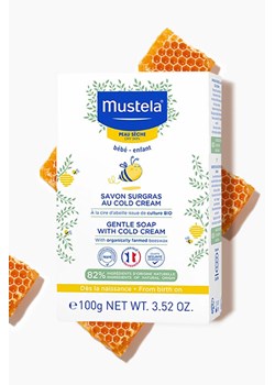 Mustela Delikatne mydło z Cold Cream 100g ze sklepu 5.10.15 w kategorii Mydła - zdjęcie 162810508