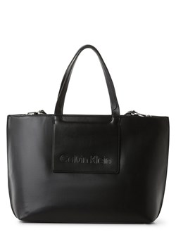 Calvin Klein Damska torebka na ramię Kobiety czarny jednolity ze sklepu vangraaf w kategorii Torby Shopper bag - zdjęcie 162812965