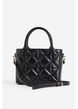 H & M - Pikowana torebka crossbody - Czarny ze sklepu H&M w kategorii Kuferki - zdjęcie 162813036