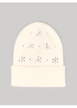 GATE Dzianinowa czapka z ozdobnymi kryształkami uni ze sklepu gateshop w kategorii Czapki zimowe damskie - zdjęcie 162821937
