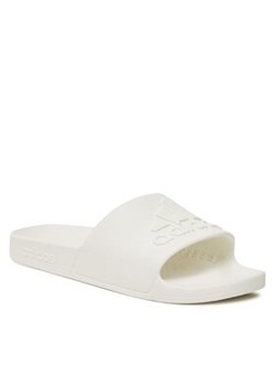adidas Klapki adilette Aqua Slides IF7370 Biały ze sklepu MODIVO w kategorii Klapki męskie - zdjęcie 162824458
