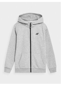 4F Bluza 4FJAW23TSWSM627 Szary Regular Fit ze sklepu MODIVO w kategorii Bluzy chłopięce - zdjęcie 162824735