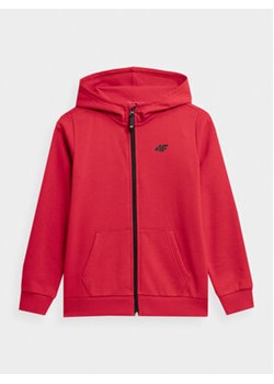 4F Bluza 4FJAW23TSWSM627 Czerwony Regular Fit ze sklepu MODIVO w kategorii Bluzy chłopięce - zdjęcie 162824969