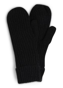 Pieces Rękawiczki Kobiety Sztuczne włókno czarny jednolity ze sklepu vangraaf w kategorii Rękawiczki damskie - zdjęcie 162826038