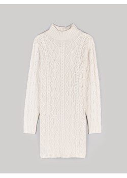 GATE Długi sweter z plecionym wzorem 34 ze sklepu gateshop w kategorii Swetry damskie - zdjęcie 162831416