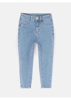 GATE Elastyczne jeansy skinny z wysokim stanem 3Y ze sklepu gateshop w kategorii Spodnie dziewczęce - zdjęcie 162831806