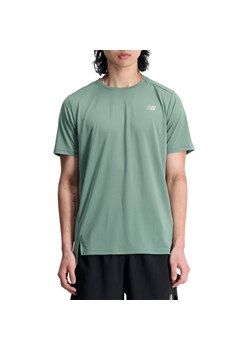 Koszulka New Balance MT23222DKJ - zielona ze sklepu streetstyle24.pl w kategorii T-shirty męskie - zdjęcie 162832098