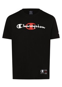 Champion T-shirt męski Mężczyźni Bawełna czarny nadruk ze sklepu vangraaf w kategorii T-shirty męskie - zdjęcie 162832605