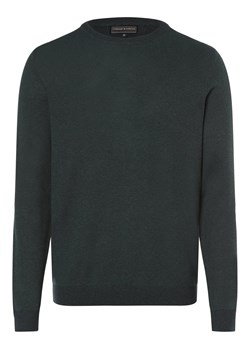 Finshley & Harding Sweter z dodatkiem kaszmiru Mężczyźni Bawełna jodłowy wypukły wzór tkaniny ze sklepu vangraaf w kategorii Swetry męskie - zdjęcie 162832636