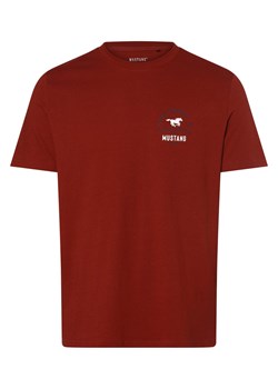 Mustang T-shirt męski Mężczyźni Bawełna sjena nadruk ze sklepu vangraaf w kategorii T-shirty męskie - zdjęcie 162832816