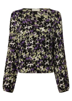 Tom Tailor Denim Bluzka damska Kobiety Sztuczne włókno czarny wzorzysty ze sklepu vangraaf w kategorii Bluzki damskie - zdjęcie 162832986