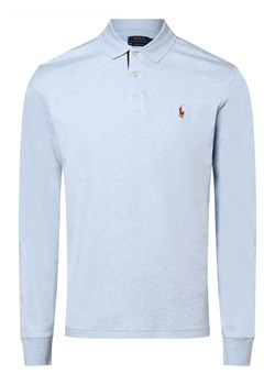 Polo Ralph Lauren Męska koszulka polo Mężczyźni Bawełna jasnoniebieski marmurkowy ze sklepu vangraaf w kategorii T-shirty męskie - zdjęcie 162833085
