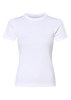 Opus T-shirt damski Kobiety Dżersej biały jednolity ze sklepu vangraaf w kategorii Bluzki damskie - zdjęcie 162833196